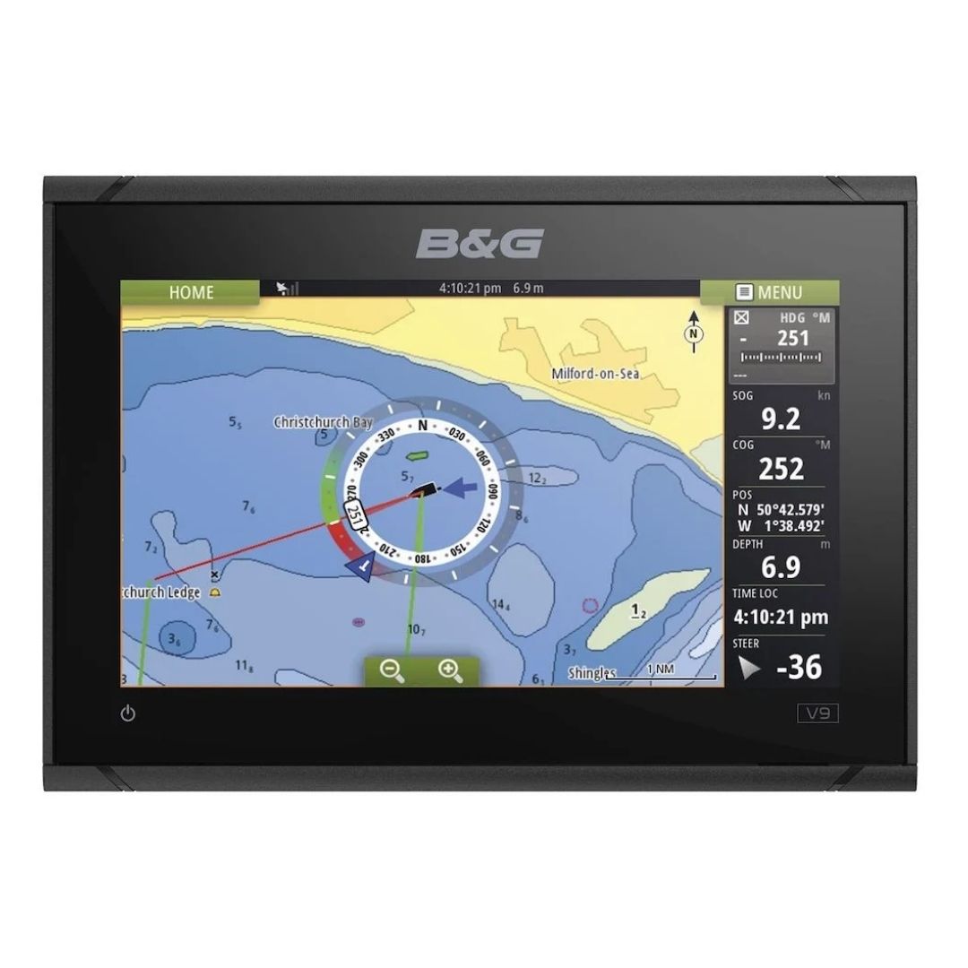 B&G Vulcan 9 NO XDCR Ploter GPS | NAUTILUS Yacht Equipment