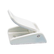 Plastic Buckle for webbing 30 mm , White