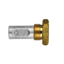 Anode Renault Pencil O14 L.28 complete with brass plug th.18X1,5
