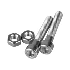 Hardware kit composed by fastening bolts and screw