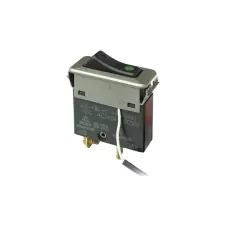 Single-Pole DC Rocker Switch with Thermal Breaker 3130