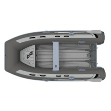 Tender Highfield Inflatable Boat with Aluminum hull ,EVA teak