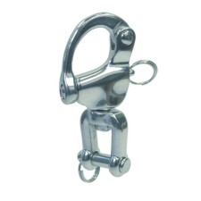 Swivel snap shackle A4 with pin