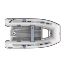 Tender Highfield Inflatable Boat with Aluminum hull ,EVA teak