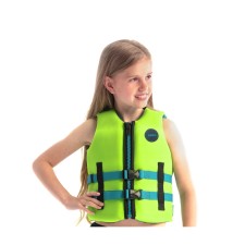 Jobe Neoprene Life Vest Kids Lime Green