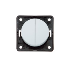 ES 230S White Rocker Switch 16 A / 250 V