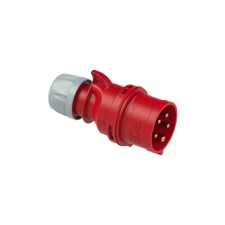 Industrial Male Fuse 5P 32A IP44 025-6 PCE