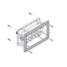 Στήριγμα (rear mounting bracket) για την οθόνη 7 ιντσών της σειράς eS (eS7)