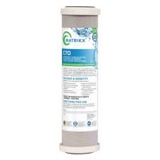 MATRIKX CTO Activated Carbon Water Filter 10 x 2.5 5μm