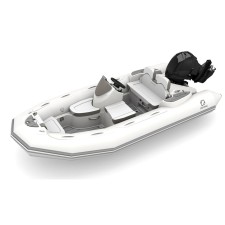 Φουσκωτό ZODIAC RIB yachtiline Neoprene Λευκό με κονσόλα και κάθισμα (Πολυεστερική Γάστρα)