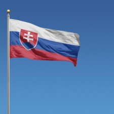 Flag Slovakia 0,50m