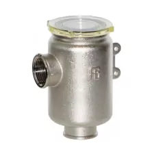 Water strainer Tirreno series with Grilamid TR55 see-thru cover