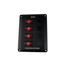 12&nbsp;V DC 4-Position Circuit Breaker Panel