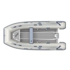 Tender Highfield Inflatable Boat with Aluminum hull ,EVA teak