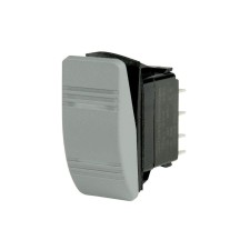 Contura DPDT On-On Rocker Switch with 2 Amber LEDs – 12/24 V