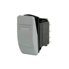 Contura DPDT On-On Rocker Switch with 2 Amber LEDs – 12/24&nbsp;V