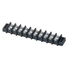 Μπλοκ Τερματικών 2x10 Θέσεις με Βίδες 6.3mm 30A