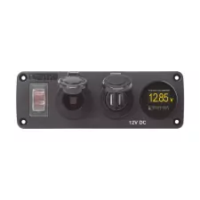 Panel Αξεσουάρ Υδατοστεγές – Διακόπτης, USB Θύρες & V-μετρητής