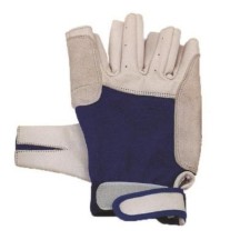 Δερμάτινα Γάντια Ιστιοπλοϊας, εξαιρετικά απαλά, Μπλε, XL