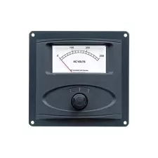Αναλογικό Βολτόμετρο AC 0–300&nbsp;V για Πίνακα – Panel Mount