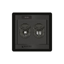 360° Panel – 12 V DC Socket & Dual USB Charger 2.1 A