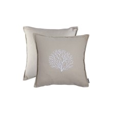 Κεντημένο Μαξιλάρι Aruba 45x45 Sand , 2 τεμ.