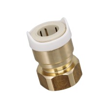Whale Brass connector with 3/8 thread Female