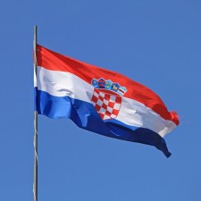 Flag Kroatia 1,00m