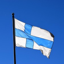 Σημαία Φινλανδιας 0,40m