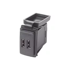 Διπλός USB Φορτιστής 12/24VDC