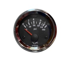 Μανόμετρο 10BAR/145PSI /52mm 12V