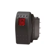 Contura&nbsp;II DPDT Switch (ON)-OFF-ON Black for Dual Wipers