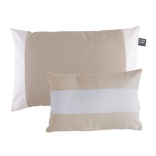 Set of Double Sided Waterproof Cushions with Filling 60x40cm – 30x40cm Sand Marine Business (Set of 2 Pieces)