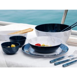 Melamine Salad Bowl and Serving Accessories Φ25cm Living Marine Business