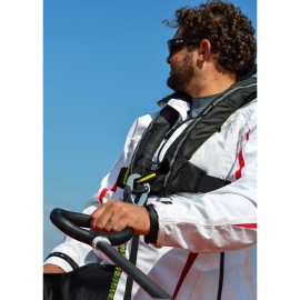 Black Deckvest LITE+ Lifejacket Harness,170Ν, Automatic