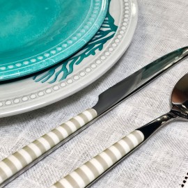 Cutlery bone premium 24 pc