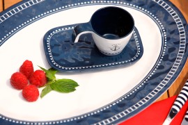 Marine Business Oval Serve Plate (Set 3 Units) Sailor Soul