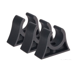 Tube clip black