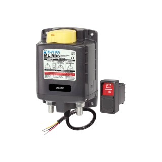 ML-Series 12 V Remote Battery Solenoid SPST 500 A with Manual Knob