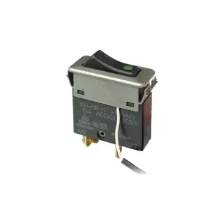 Single-Pole DC Rocker Switch with Thermal Breaker 3130