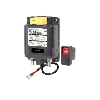 ML-Series 500 A 24 V Remote Battery Solenoid with Knob