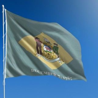 Flag Delaware
