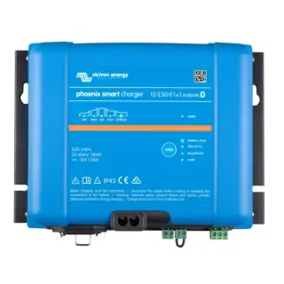 Φορτιστής Victron Energy Phoenix 12V 50A 2 εξόδων (1+1) IP43 smart