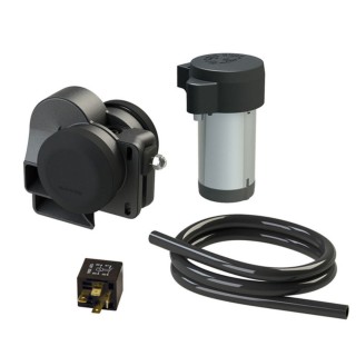 TORNADO SPLIT compact twin tone horn with separated compressor TR2/S 12V