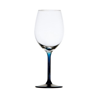 Blue Wine Glass Ecozen BPA Free F:8cm (Set of 6) Party