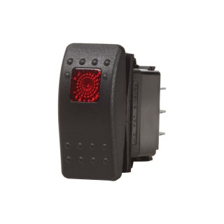 Διακόπτης Contura II SPDT (ON)-OFF-(ON) με LED για Αντλίες Bilge