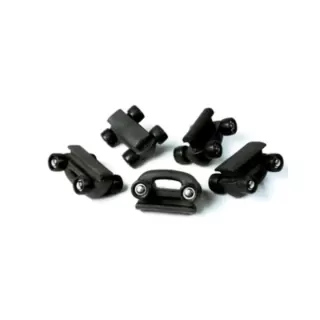 Spare part 1530-11-XX slide with 15,5mm wheels only
 (no screw)