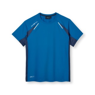 Mens Dynamic Dri-Fast SS Tee Cygnet Blue