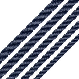 POLYESTER ROPE Navy Blue o8mm - o16mm