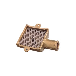 Bilge strum box with stainless steel gauze 25mm